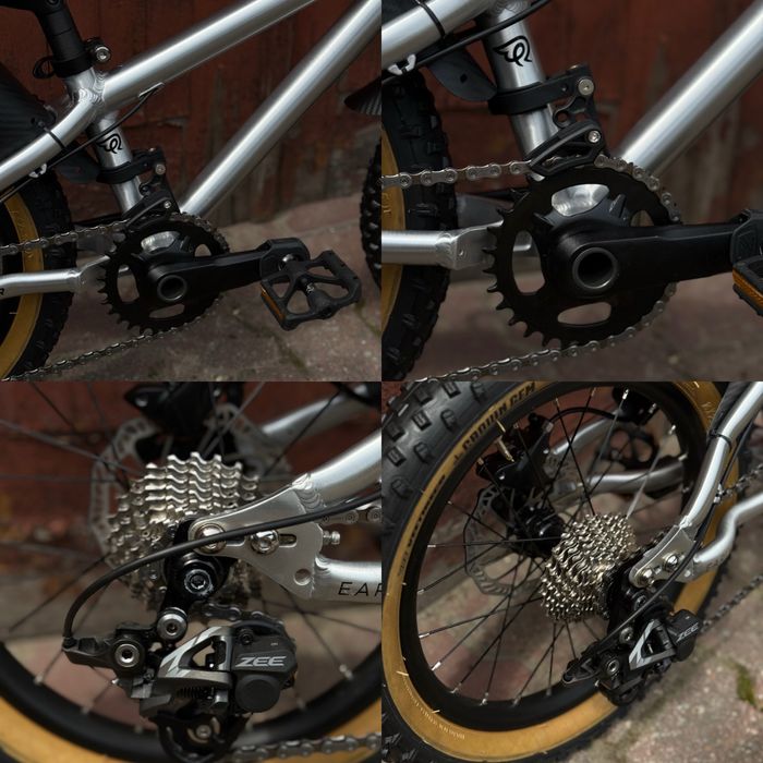 Rower Early Rider Hellion 16" Shimano Zee Unikat Przerzutki Wersja Pro