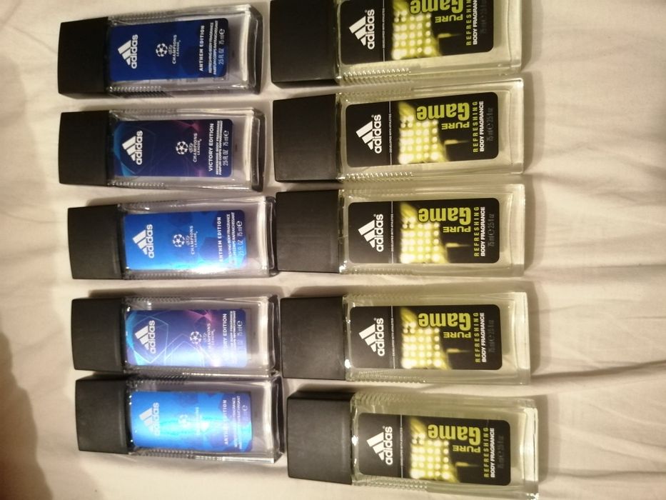Adidas dezodorant perfum champions league pure game victory anthem