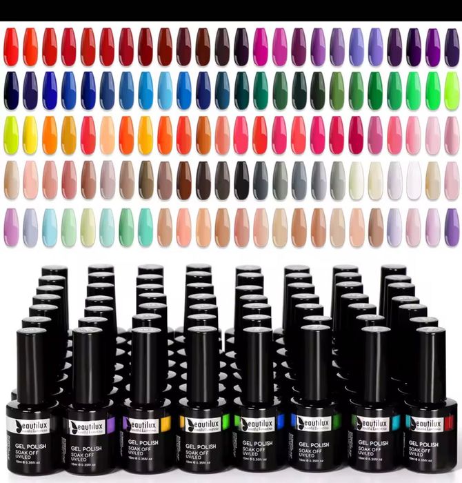 Vendo géis de construção , vernizes gel e glitters