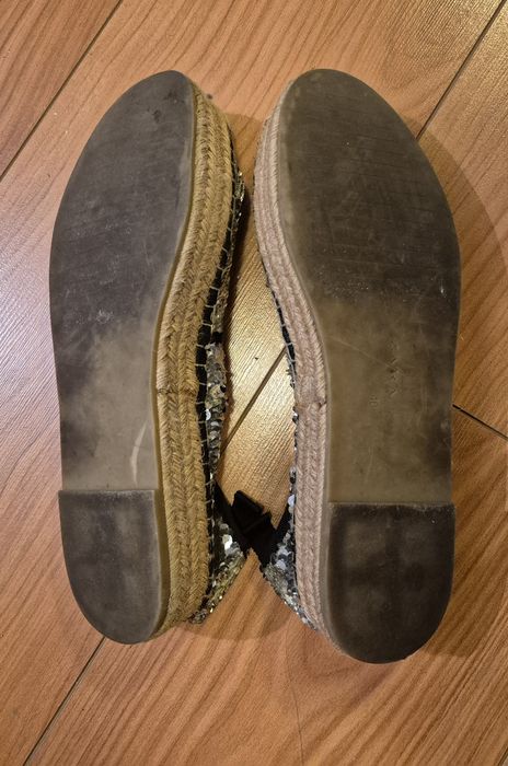 Cekinowe espadryle Zara