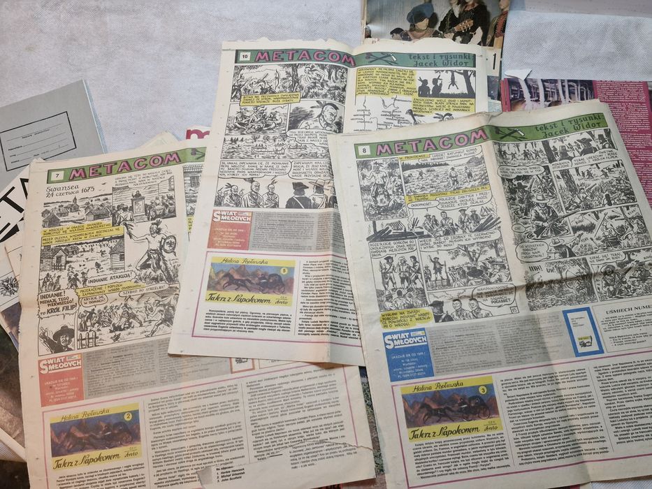 Stare Gazety  Swiat Młodych Przyjaciółka z czasów PRL-u