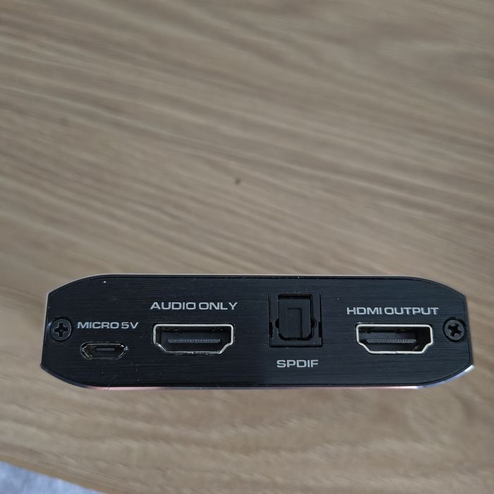 Extractor, rozgałęźnik, konwerter HDM 4K HDR,Dolby Atmos