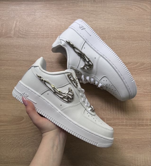 !БЕЗ Передплат! Nike Air Force 1 Low Molten Metal Silver | форси