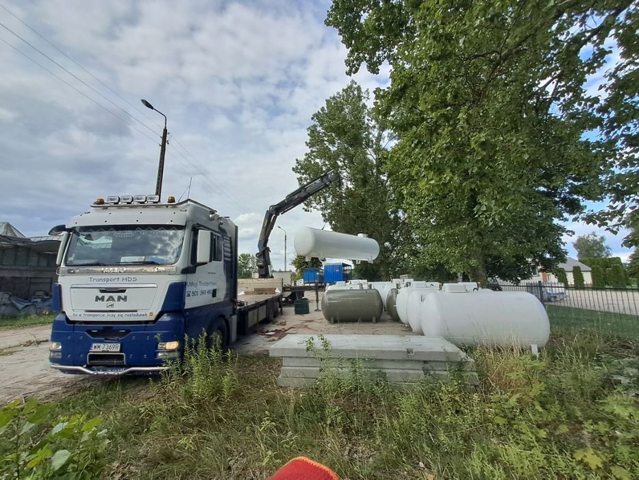 Transport HDS Dźwig 10ton Warszawa Otwock Siedlce Wawer