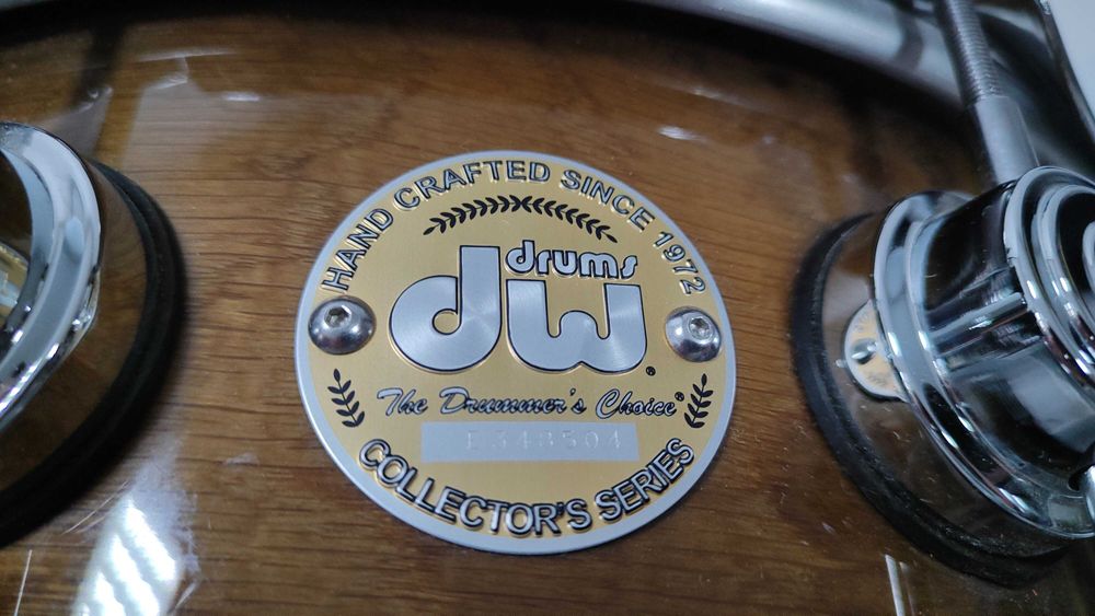 Kolekcjonerski werbel DW 14x5" Maple VLT Exotic Campher Burl!