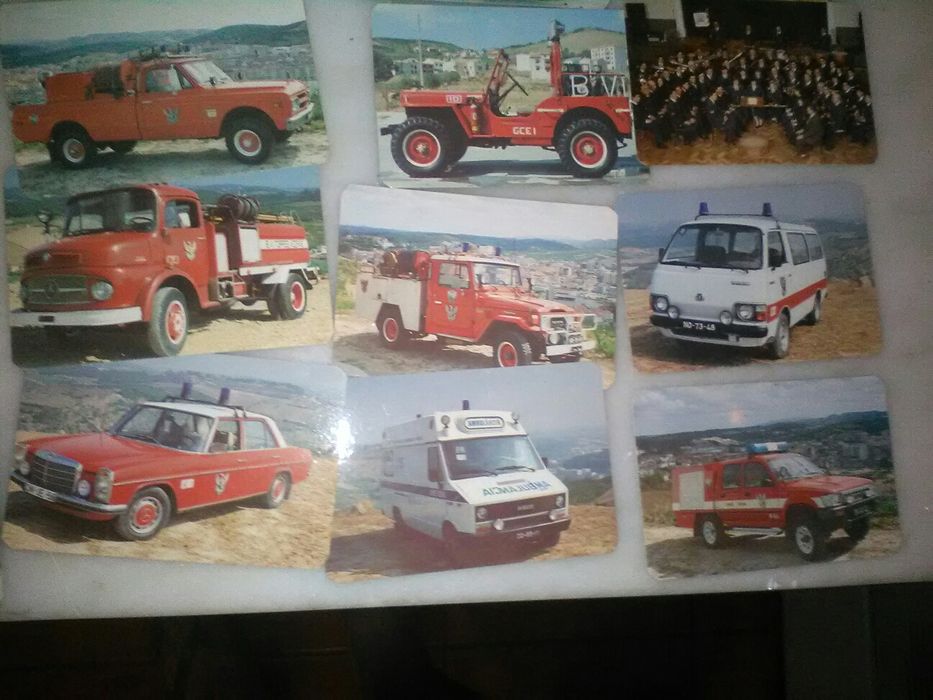Colecção de 25 Fotos História dos Bombeiros Voluntários Torres Vedras
