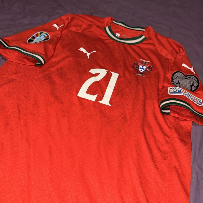 Camisola Seleção Nacional Versão Jogador Diogo Jota #21