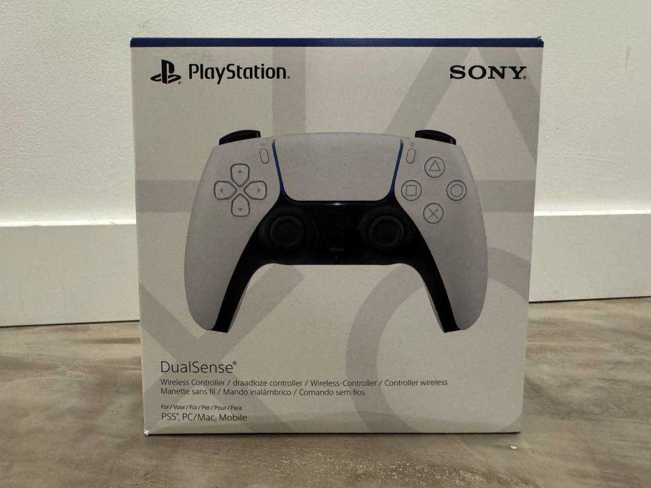[NOVO] Comando PS5 DualSense (PS5/PC/Mac/Bluetooth) - Branco