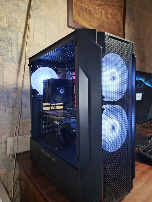 Системний блок, комп'ютер RX 580 8Gb, Intel E3 1270 V3, 16Gb ram