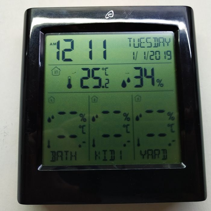 Часы настольные электронные с подсветкой