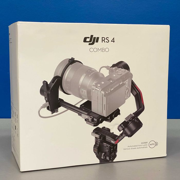 DJI RS 4 Combo (SELADO - 3 ANOS DE GARANTIA)