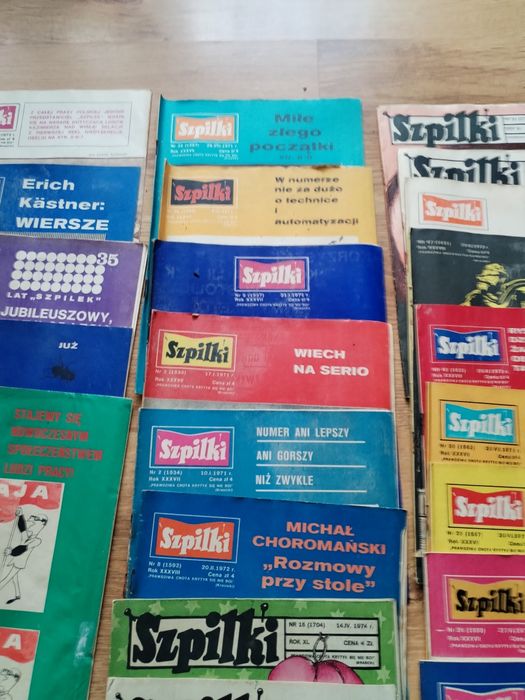 Sprzedam czasopisma szpilki