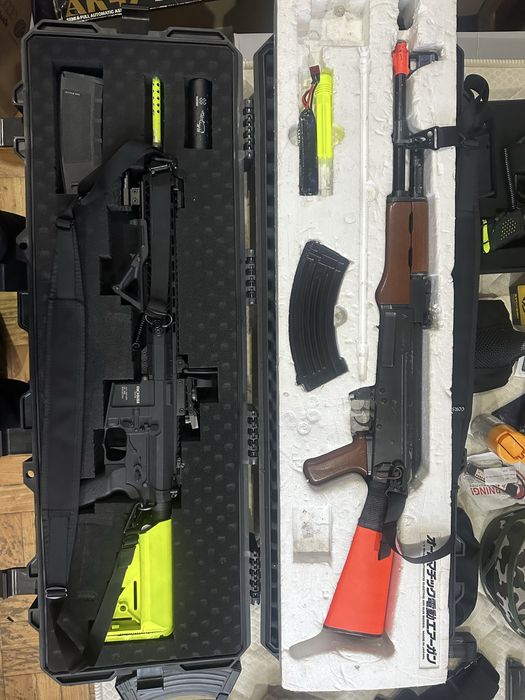 Vendo kit completo de airsoft