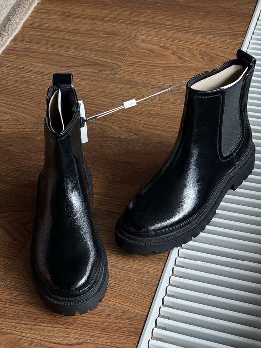 Zara демісезонні черевики чоботи 36, zara демисезонные ботинки 36
