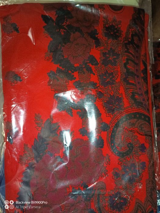 Lenço rancho vermelho