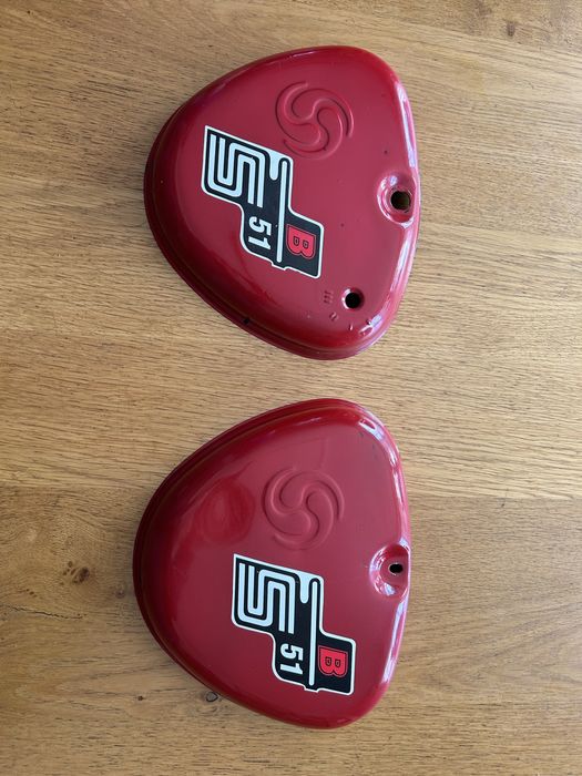 Boczki do simsona zestaw prawy lewy simson S51/ S51B