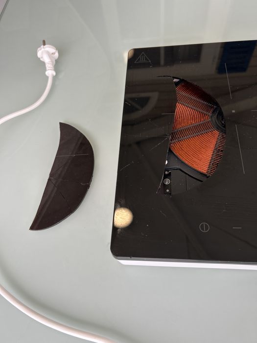 Fogão elétrico de indução