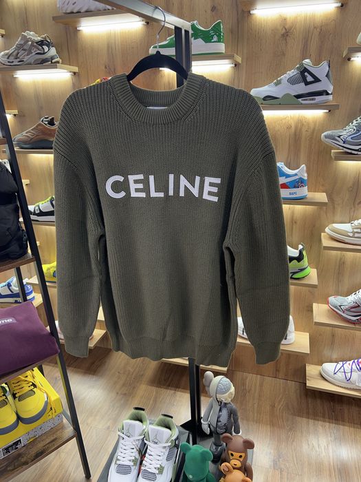 Светр Cline Селін Black Khaki Logo