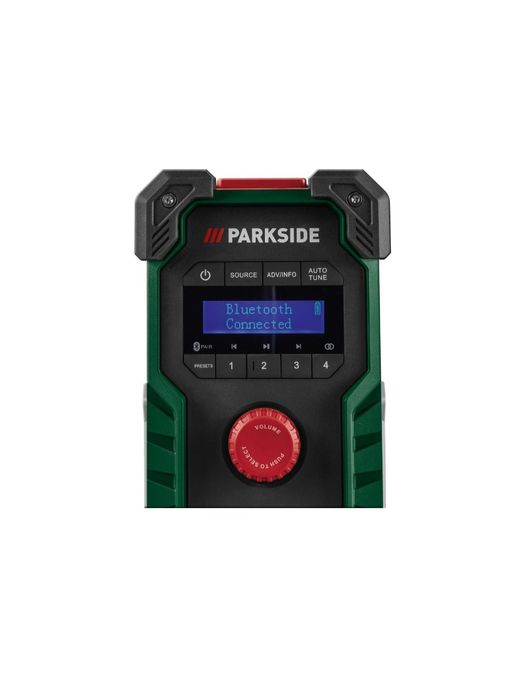 Radio sem fio para obras parkside