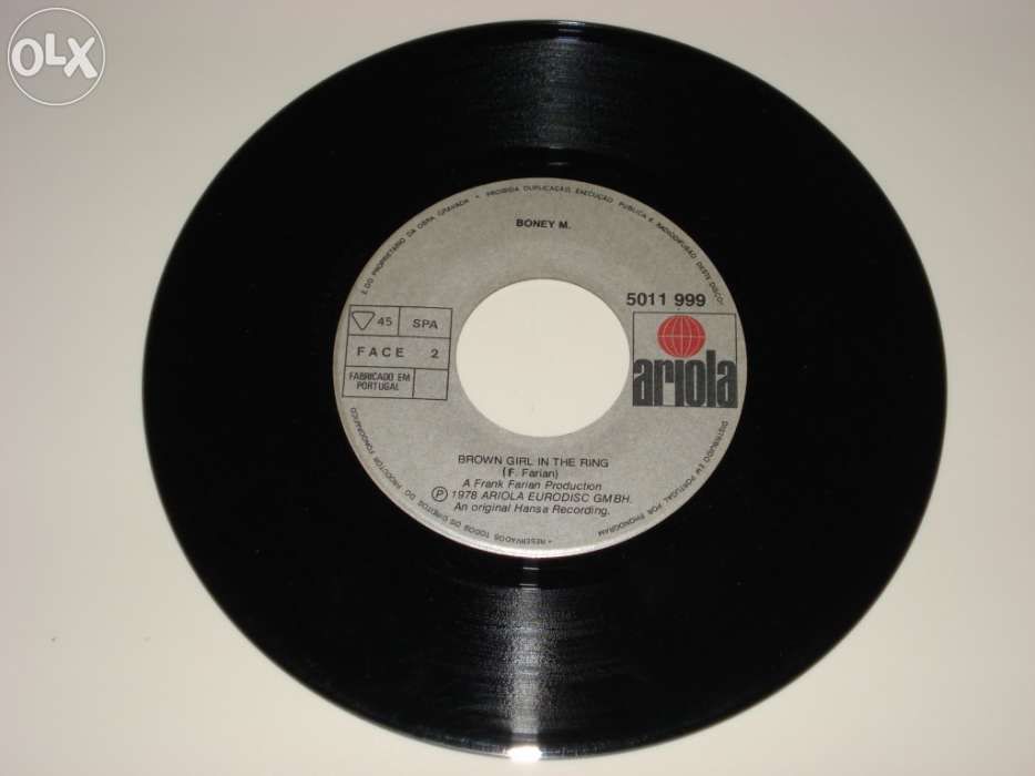 Disco Vinil Single - Boney M. - "Rivers Of Babylon" (1978)