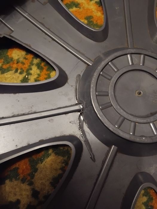 Колпаки 15" чёрный мат