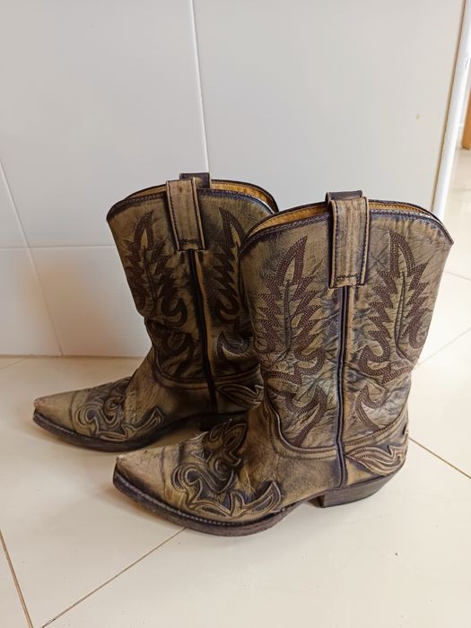 Botas sendra, couro, alta qualidade 40
