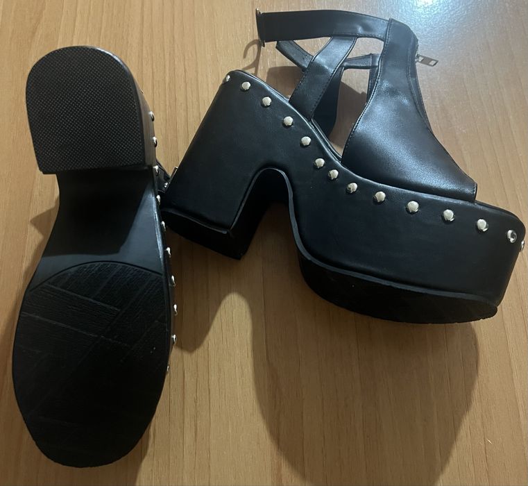 Sapato Sandália Plataforma NOVOS