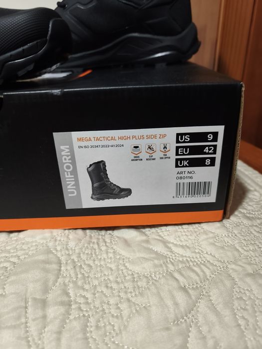 Botas Magnum Mega Tactical High Plus Side Zip