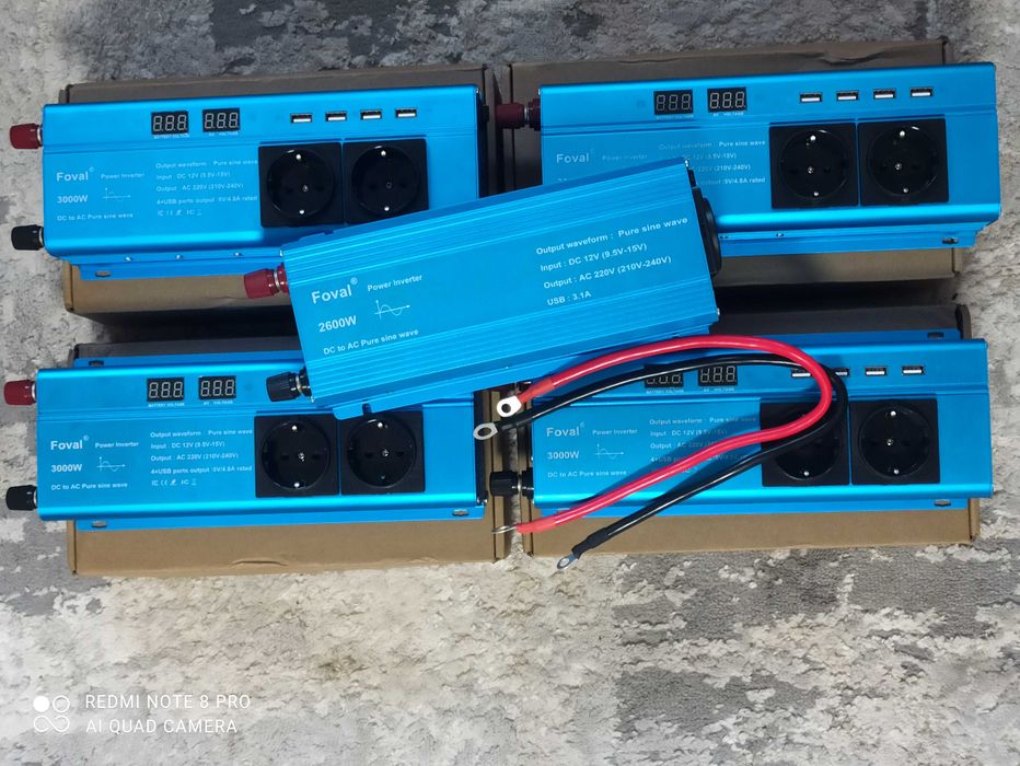Інвертор Чиста синусоїда Foval 1500-3000 Tataliken