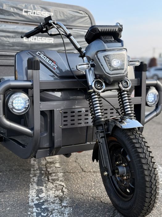 Електротрицикл вантажний Crosser CARGO 18 муравей трицикл Одеса