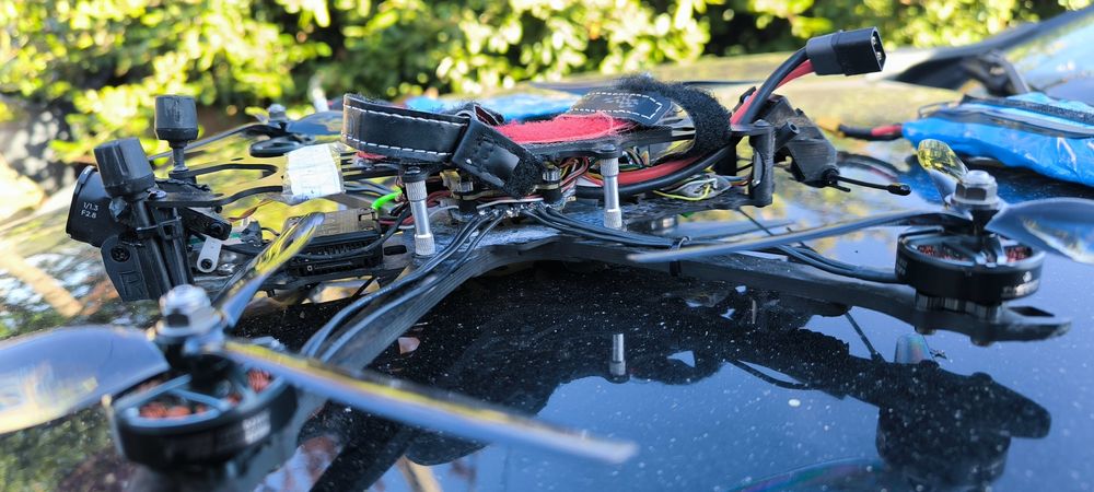 Drone fpv 7" diy com dji o4 pro