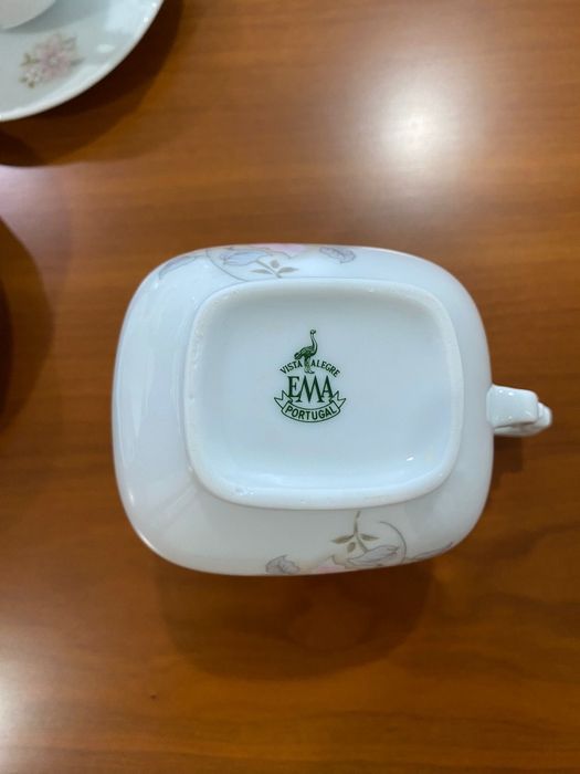 Jogo de chá novo Vista Alegre