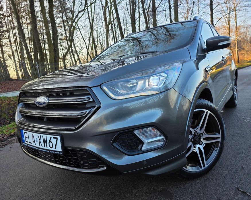 Ford Kuga ST LINE Android NAVI Skóra 2xPDC Xenon LED Keyless SAM Parkuje SERWIS