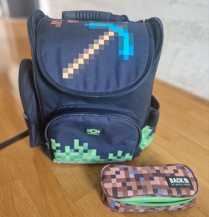 Tornister Starpak Minecraft + piórnik