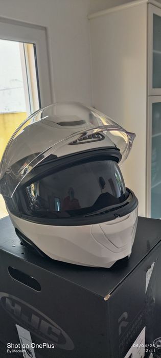 Capacete HJC RPHA91 Branco S
