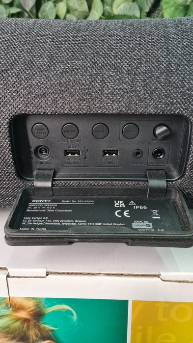 Głośnik bluetooth Sony SRS XG 500 konkurent JBL BOOMBOX