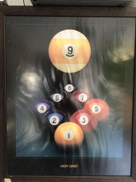 Vendo quadros alusivos a bilhar