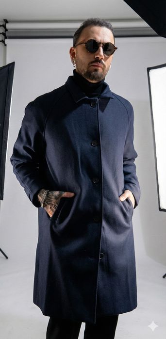 Sobretudo Clássico Homem M Novo