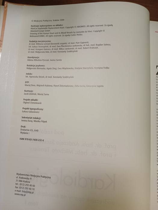 Kardiologia Szczeklin dwa tomy