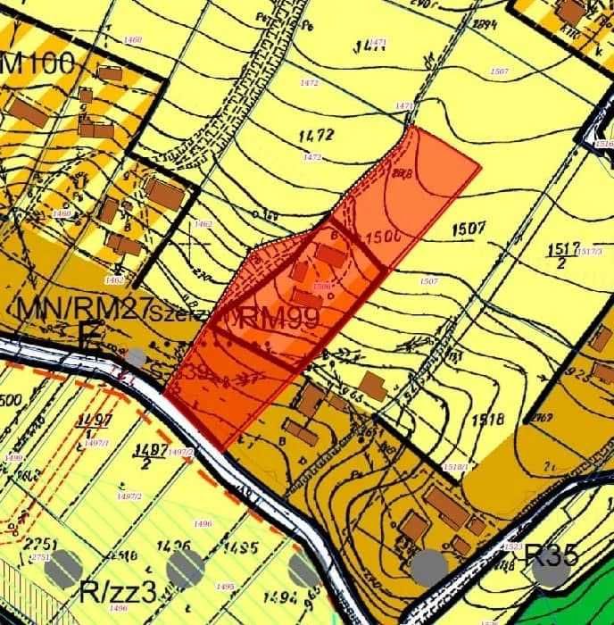 Piękna działka z widokiem - Szerzyny