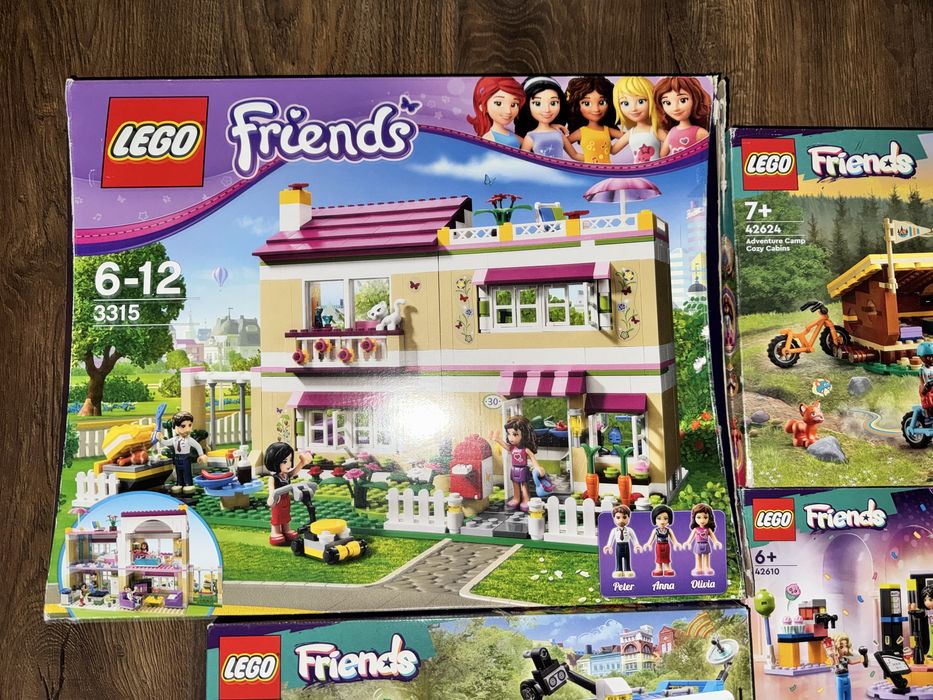 Конструктор LEGO 3315, 41749, 21275, 42624, 42610, 41738, 75581