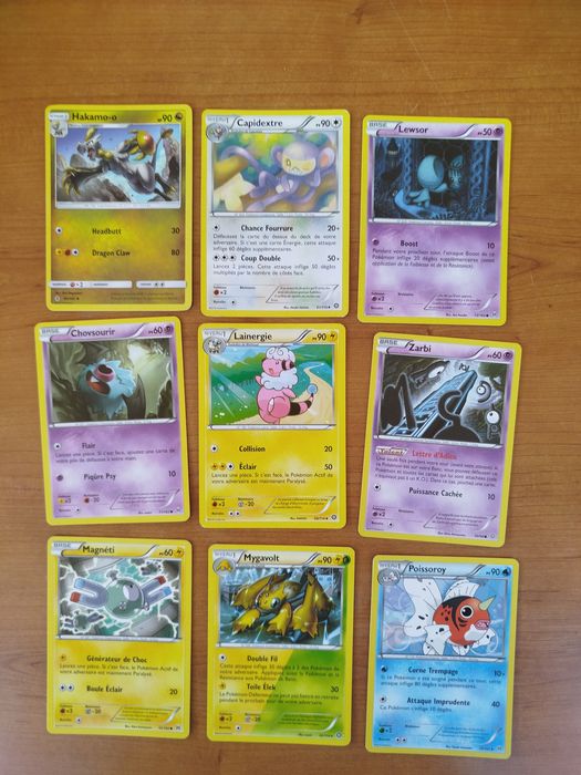 Cartas Pokémon 2015 a 2017