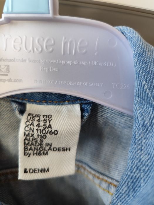 Kurtka Jeansowa H&M r. 110