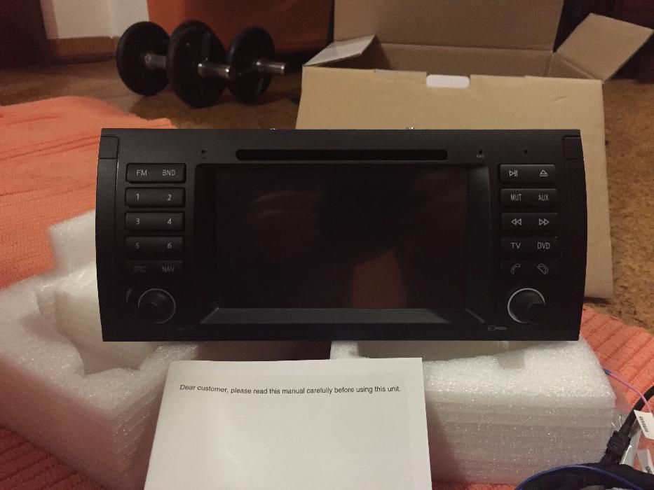 radios Novos e39 x5 com gps dvd bluethoot