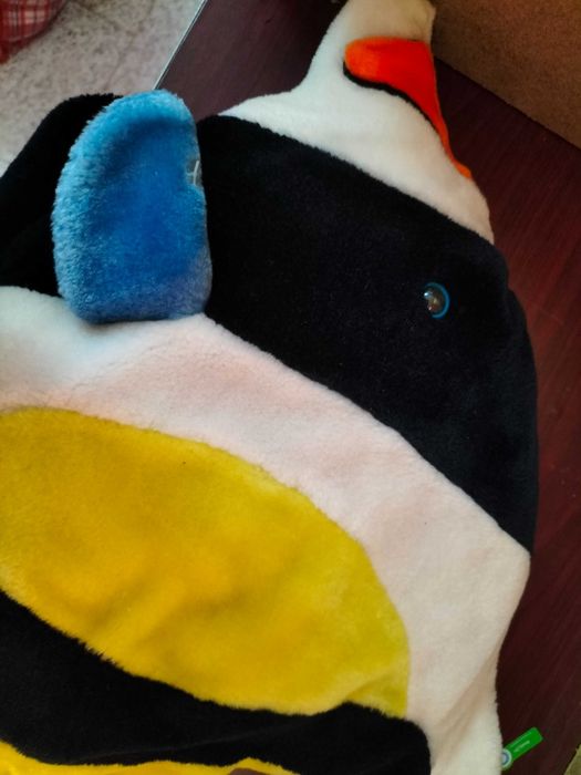 Peluche peixe como novo