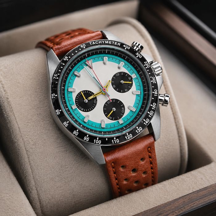 Кастомний годинник SEIKO VK63 Chronograph 39 мм
