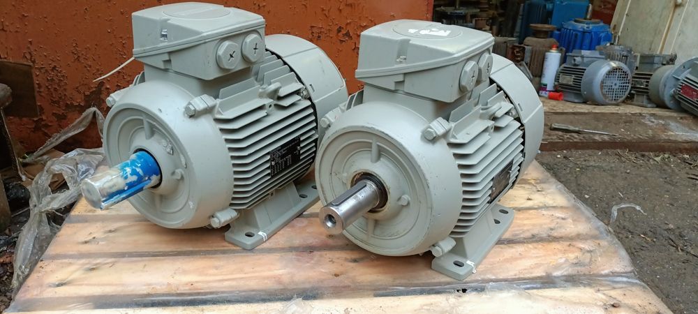 Електродвигун 5.5 квт 1500 об. новий білоруський Электродвигатель аир