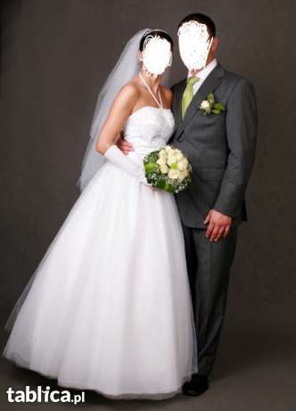Biała Suknia Ślubna rozm.38