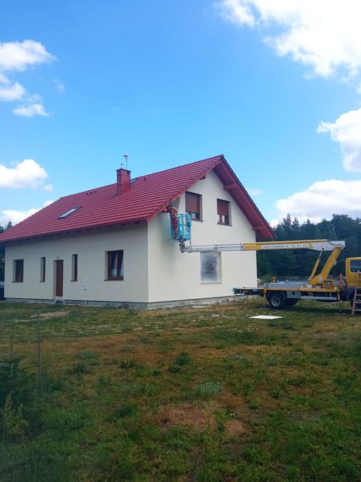 Podnośnik Koszowy Pracę wysokościowe  Wycinka drzew Czyszczenie rynien