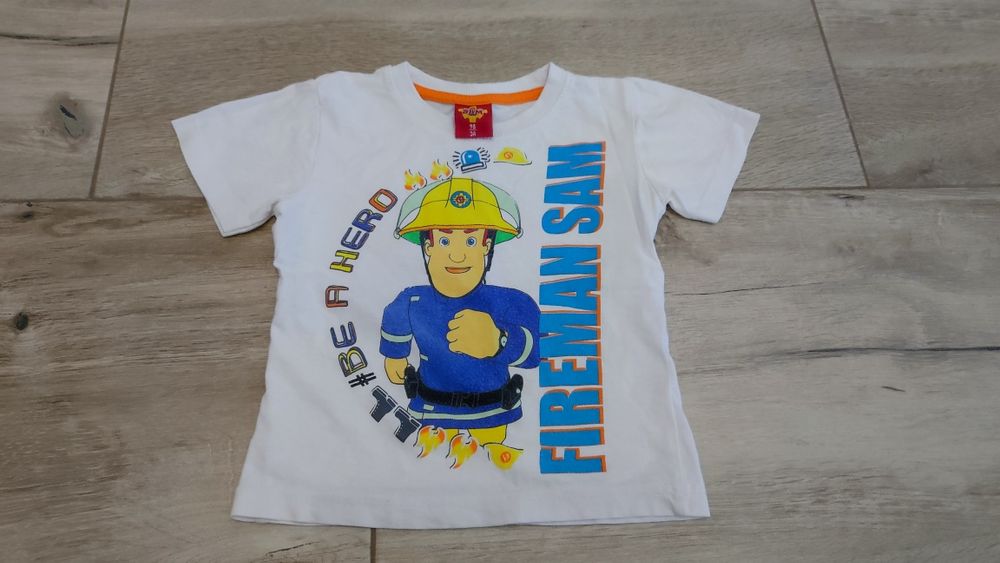 T-shirt, koszulka r. 98 Strażak Sam